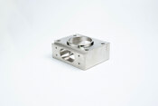 [Hole drilling] Manufacture of encoder base with intersecting holes