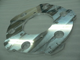 Aluminum plate parts A2017