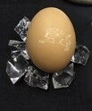 Cut the Chimera mark on a egg