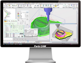 2D/3D fusion CAD/CAM system for parts processing