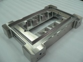 Stainless steel plate - rectangle center opening cut – food industry - SUS304 precision machining