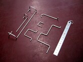 Hand bending of stainless steel wire (wire bending)