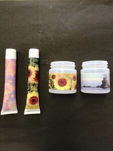 Blow molding, multi-color printed product (inkjet), tube container, bottle container