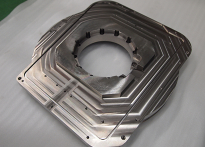 Base plate for machine tools, SUS303, machining, parallelism 0.01