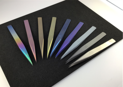 【Anodizing】 Coloring to titanium, the bio-applicable material