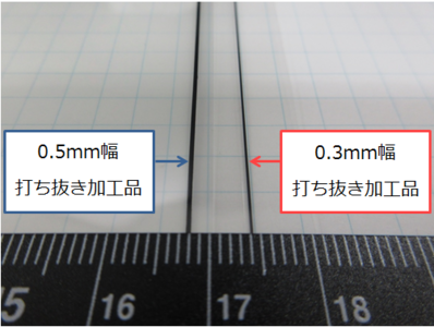 【0.3mm Thickness Mass Production Achievement】 Smart phones dieing out press for panel stabilizing double-sided tape, prototype, mass production 【Slim Border】