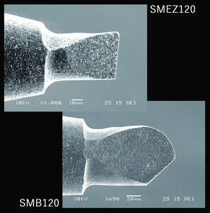 cBN Micro End Mill SMEZ120 (Square) SMB120 (Ball)