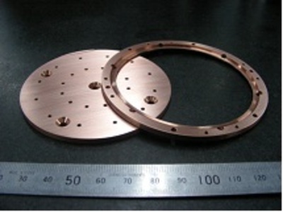 Spacer, attachment, copper processing, BC-3, BC3, brass, aluminum