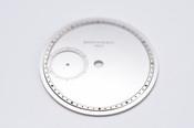 Micro-shaped cutting (Timepiece parts, dial)