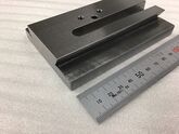 Frictional parts for machine tools, FC250, squareness 0.02, parallelism 0.02, 6-sided polishing finish