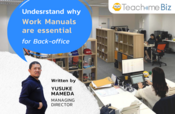 Manual for work related to the back-office @ Thailand