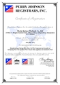 Certificate of Registration ISO 9001:2015