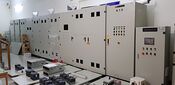 PLC-HMI, inverters control system