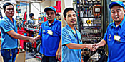 Control panel maintenance, deterioration, parts replacement, Thailand