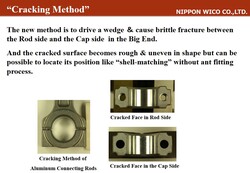 Cracking Method Aluminum Alloy Connectiong Rods