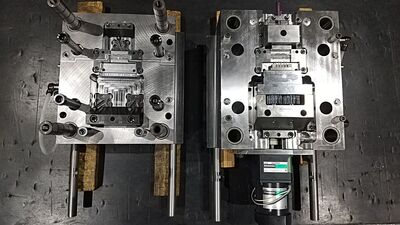 Resin, connector, unscrewing, medical device-related slide (Plastic mold (for injection molding) design and manufacture)