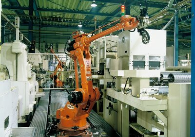 Gear mass production processing line