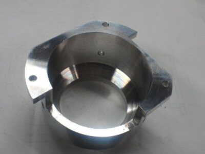 Aluminum processing, bracket, aluminum jig, NC lathe, single item processing, jig production