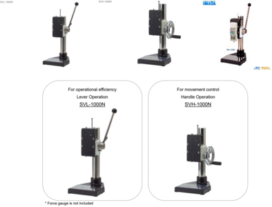 Manual Test Stands (SV Series)