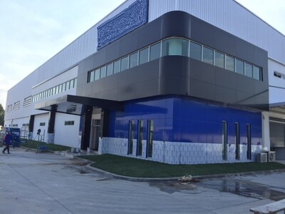 Total Support Service for Two-Story Factory and Office Construction in Thailand
